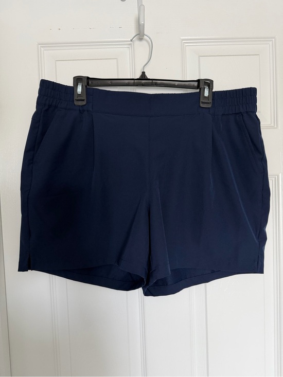 tek gear Pants - tek gear Navy High-Waist Pull-On Shorts